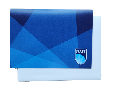 Greeting Card General Nait Shield Custom Made Colors & Desig