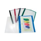 Report Cover Poly Clear Front Letter 3 Tangs 80 Sheet Capaci