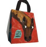 Lunch Bag Handy Tote I Could Eat A Horse 95% Rec 10"Hx8.5"W