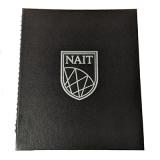 Coil Notebook 9x7 Blk W/Nait Logo 192pgs W2-97Bk