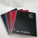 Coil Notebook 5 Sub Ruled Kraft Cover W/NAIT Logo