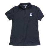 Ladies Polo Shirt Performance Poly/Cot Blend W/Shield Embroi