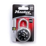 Combination Lock Black Dial Master Lock