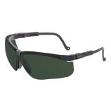 Safety Glasses Uvex Genesis Xc Shade 3 Black Frame Green Len