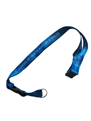 Lanyard School Of Health And Life Sciences Sublimated W/Side