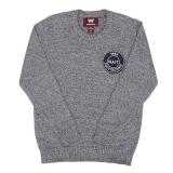 Unisex Sweater Knitted Crewneck W/NAIT In N Logo Embroidery