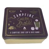 Board Game Campfire Call The Shots Gift Tin Package