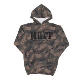 Unisex Hoodie Faded Camo Poly-Cotton Classic Fit W/NAIT Edmo
