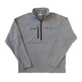 Mens Sweater Columbia 1/4 Zip Microfleece Front Pocket W/Nai