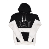 Unisex Hoodie Classic Fit Two Tones W/Nait Outline Embroider