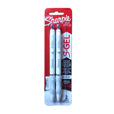 Pen Sharpie S-Gel Rt Fashion Barrel 0.7Mm Black Ink 2 Pack
