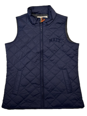 Ladies Vest Weatherproof Diamond Quilt W/Nait