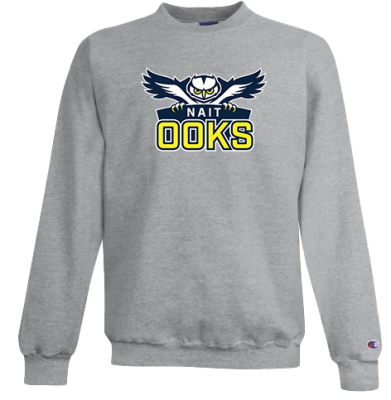 Unisex Sweater Champion Crewneck Eco Fleece W/Ooks Logo