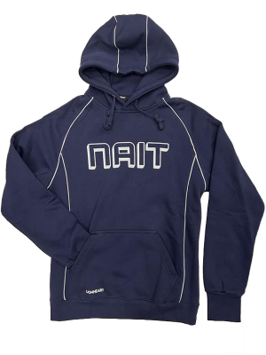 Unisex Hoodie Athletic Fit Contrast Piping W/Nait Contrast