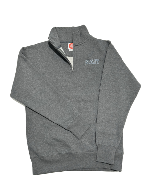 Unisex Sweater 1/4 Zip Cloud Fleece 3" Cuff&Waistband W/Nait