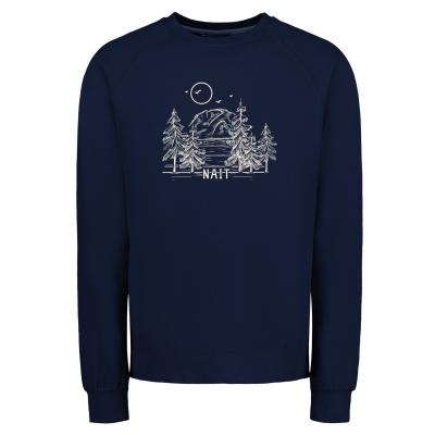 Unisex Sweater Crewneck Sueded Finish W/Nait