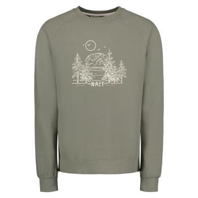 Unisex Sweater Crewneck Sueded Finish W/Nait