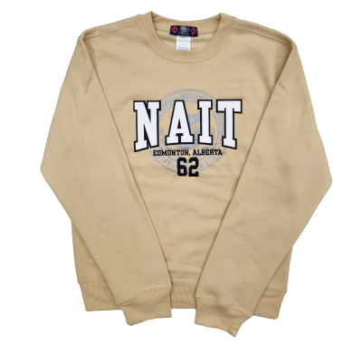 Unisex Sweater Crewneck Deluxe Soft Fleece W/Nait Polytechni