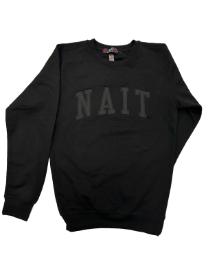 Unisex Sweater Crewneck Brushed Fleece Classic Fit W/Nait