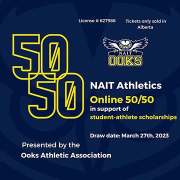 NAIT Ooks Athletics 50/50
