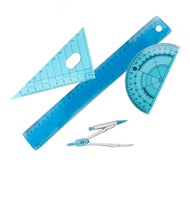 Templates, Scales, Triangles Supplies