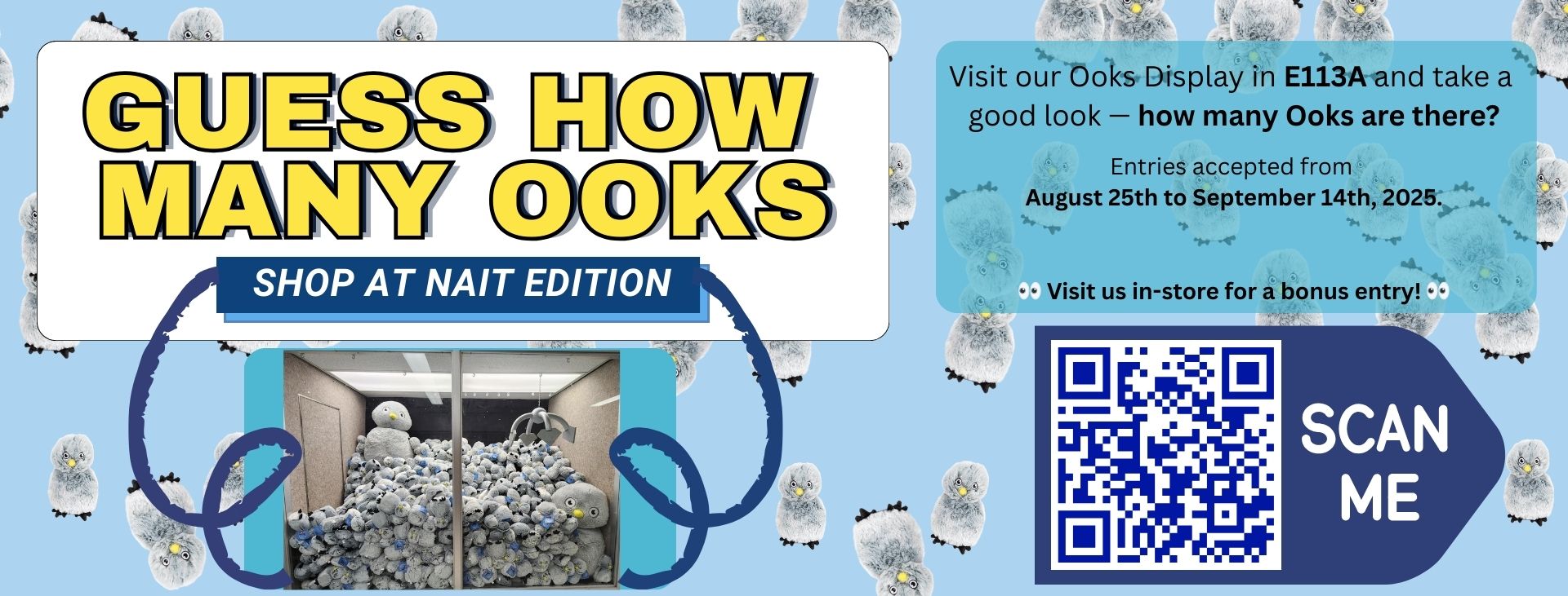 Guess how many ooks are in the display