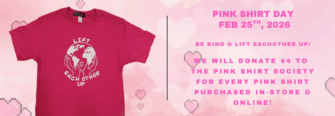 Pink shirt day banner